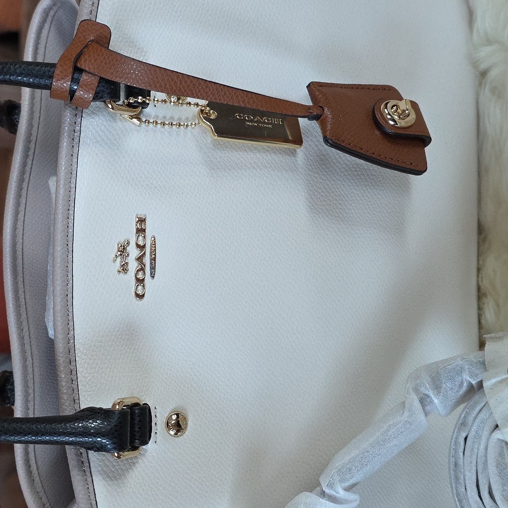 Beautiful NWT Coach Colorblock Small Margot Leather Bag ❤️🎁 - Picture 2 of 16